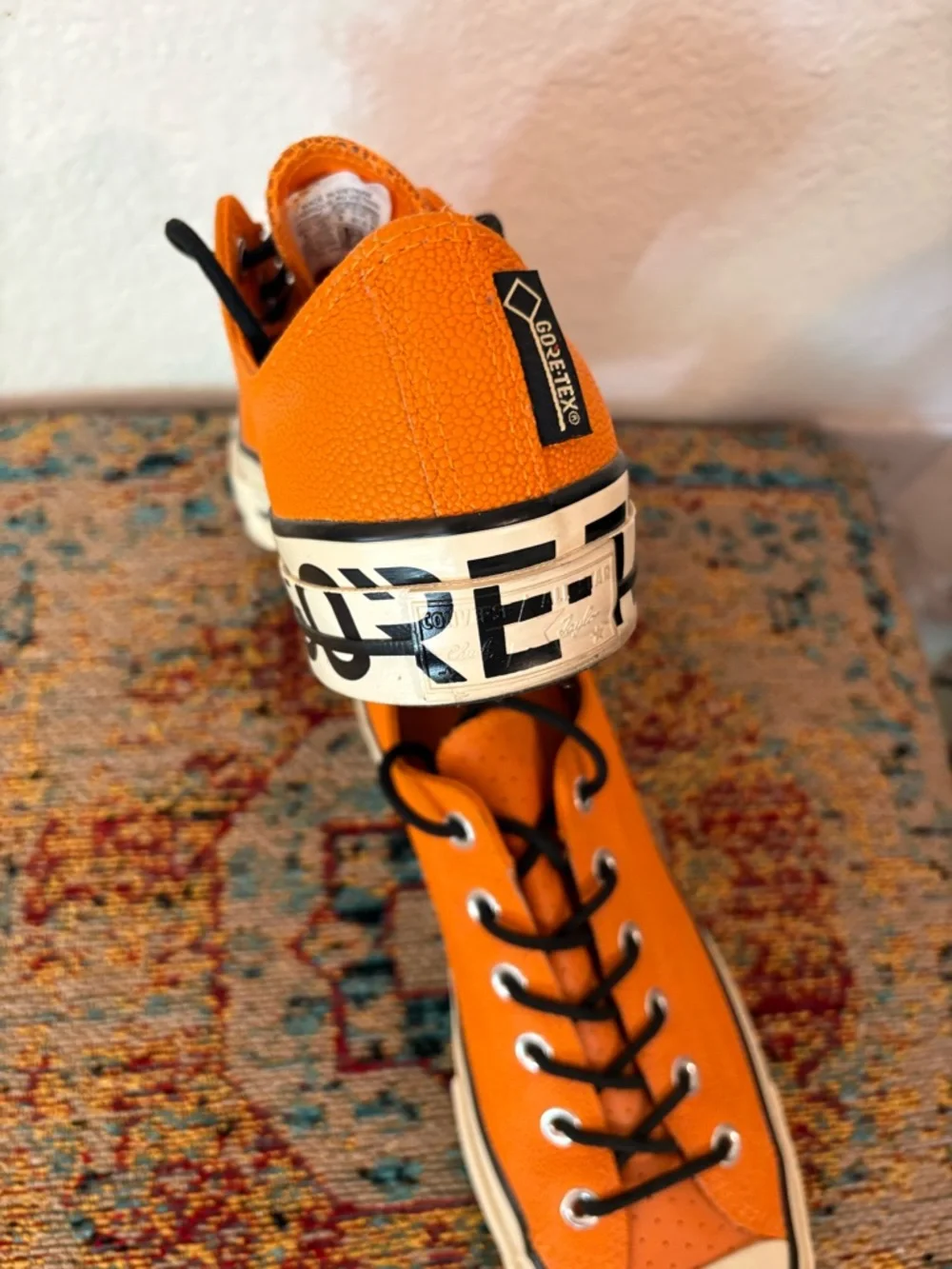 Converse Orange Low-Top Sneakers - Picture 5 of 5